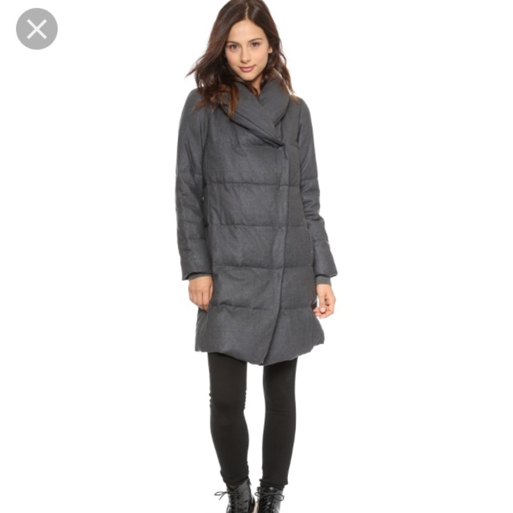 NWOT DKNY Pure Wool Puffer Coat